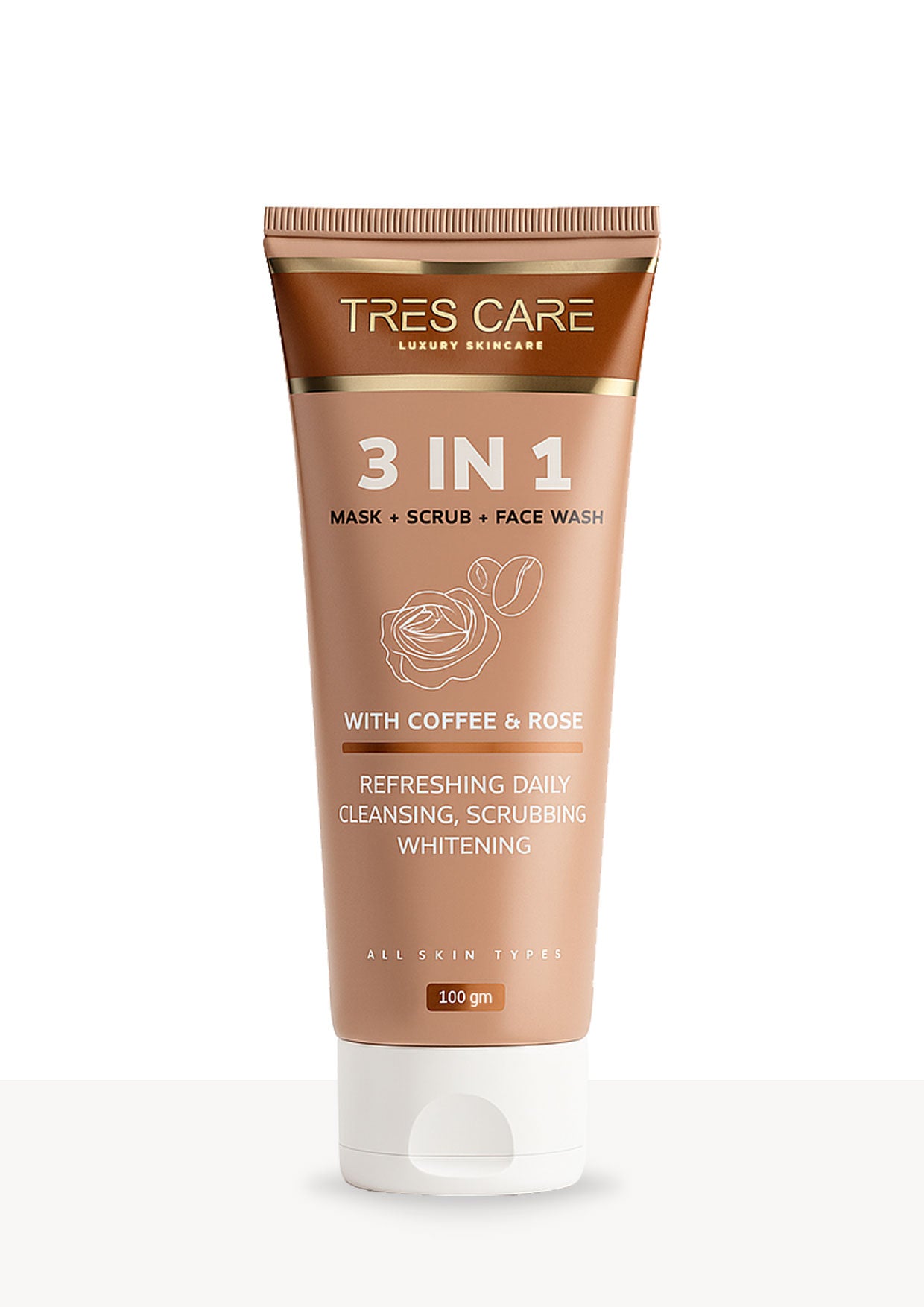 3 In 1 Mask, Scrub & Face Wash