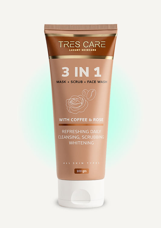 3 In 1 Mask, Scrub & Face Wash