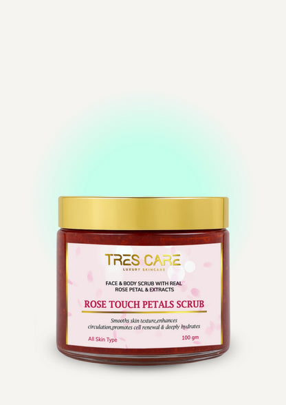 Rosey Touch Petals Scrub